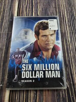The Six Million Dollar Man ~ Complete Second Season 2 Two ~ NEW 6-DISC DVD 