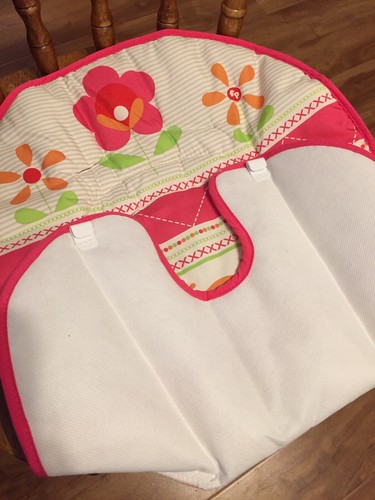 fisher price space saver highchair cover Replacement Pink Fabric Cover Washable