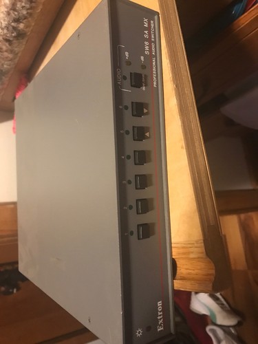 Extron SW6 SA MX Professional Audio Switcher W/power
