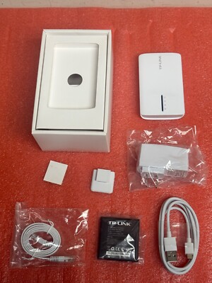 TP-LINK Portable Battery Powered 3G/4G Wireless N Router TL-MR3040, New complete
