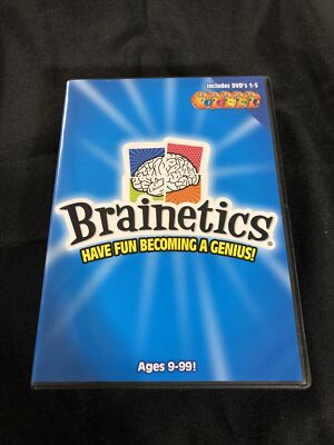 Brainetics 5 DVD Set - Have Fun Becoming A Genius