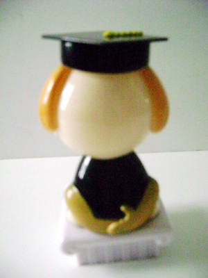 Solar Powered Dancing Graduation Class of 2018 Bobble Head w/ Cap & Gown