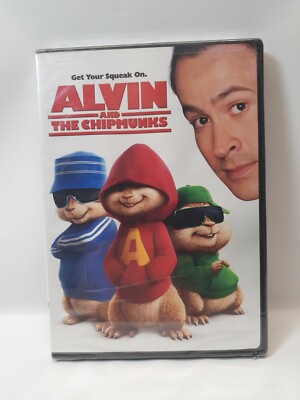 Alvin and the Chipmunks DVD (2007 20th Century Fox) Jason Lee - Brand New 