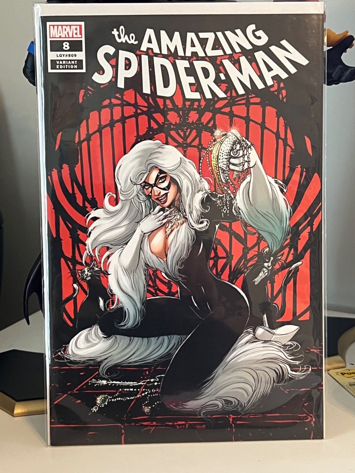 作者サイン付き AMAZING SPIDER-MAN #8 アメコミリーフ Amazing Spider-Man #8 – Atomic Books