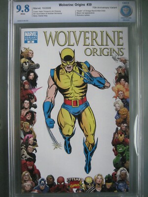 Wolverine Origins #39 70th Anniversary Herb Trimpe Variant CBCS 9.8 (like CGC)
