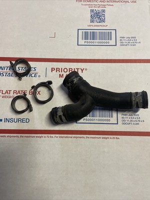 AUDI A4 2002 A4 3.0 AVK EGR VALVE CONNECTING HOSE PIPE ADAPTER FACTORY