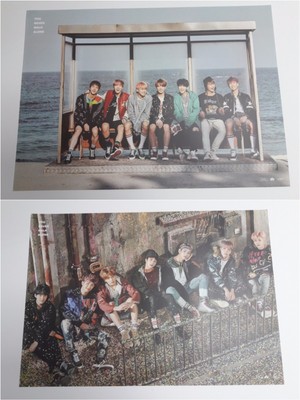 Bts You Never Walk Alone Original Official Unfolded Poster 2p K Pop Bangtan Boys