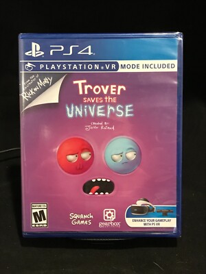Trover Saves The Universe - PS4 - Brand New | Factory Sealed Promo