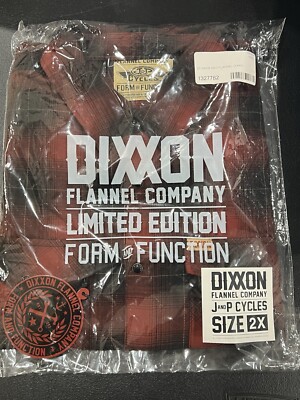 Dixxon Flannel Co Jp Cycles Brickhouse 2xl Long Sleeve Rare Limited Sold Out J&p
