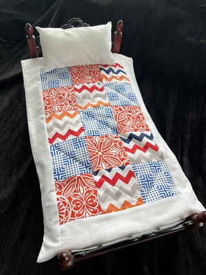 Modern Fun Doll Quilt ~ Made For American Girl Other 18  Polly s Rox Bedding