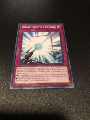YuGiOh Trap Card Linear Equation Cannon BLVO-EN080 1st Common