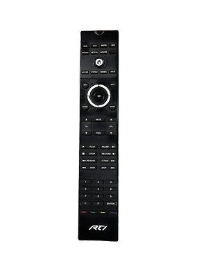 RTI T1-B+ Universal Programmable Remote Only (No Dock Included) Black Silver