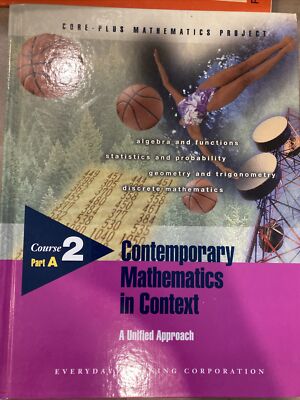Contemporary Mathematics in Context Course 2 Part A Unified Approach