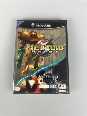 Metroid Prime with Echoes Bonus Disc | Gamecube (Tested, Both Discs, No Manual)