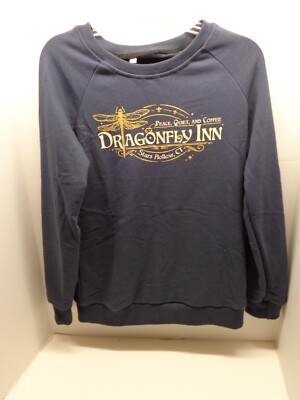 Gilmore Girls Dragonfly Inn, Stars Hollow, CT Blue Sweatshirt, Small