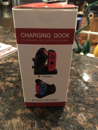 FastSnail Controller Charger for Nintendo Switch, Pro Controller and Joy-con