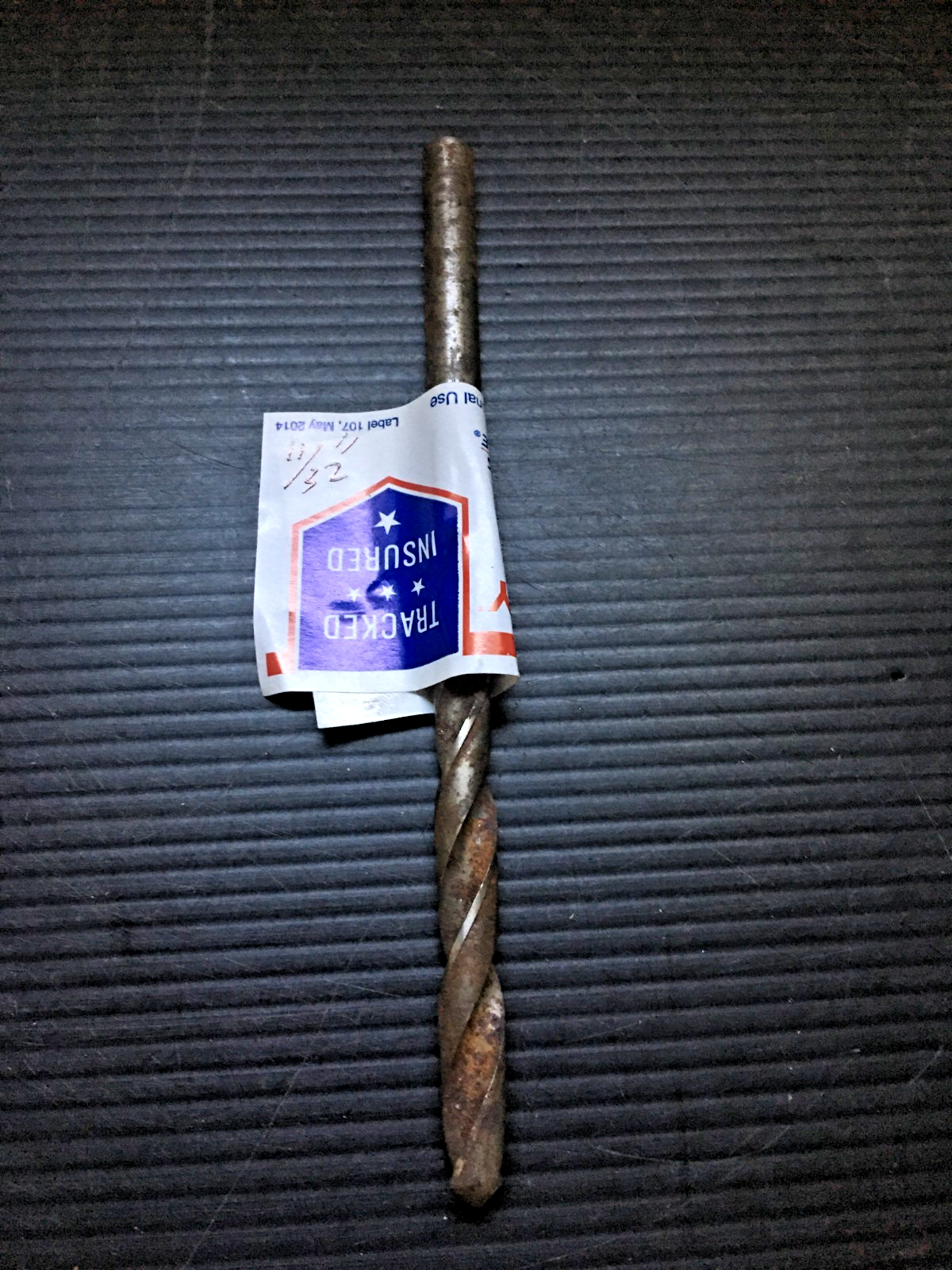 Vintage 11/32" High-Quality HSS Twist Drill Bit Made in USA 6.5"L