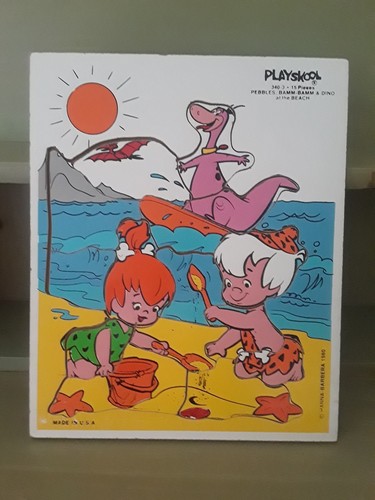 4 Playskool Vintage Puzzles