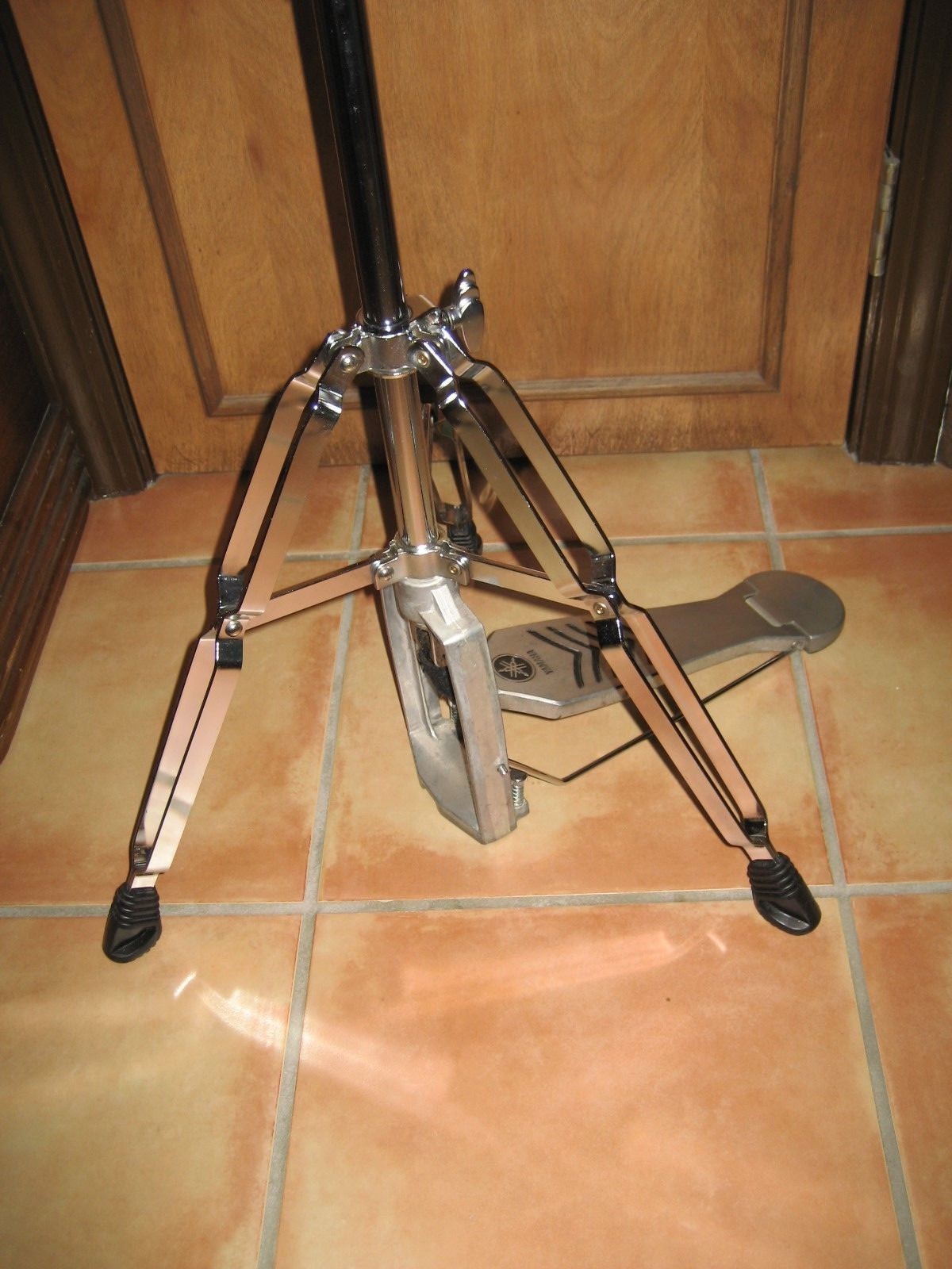 YAMAHA  CLEAN WORKING CHAIN DRIVE HI-HAT STAND ! GOLD,PURPLE & BLACK LABEL !!