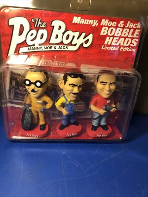 The Pep Boys Limited Edition Bobble Heads