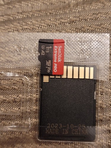Sandisk 1TB Extreme PRO Micro SD MicroSDXC Memory Card