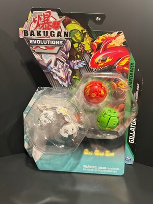 Bakugan Evolutions Starter Pack Gillator Ultra Hydorus & Blitz Fox New