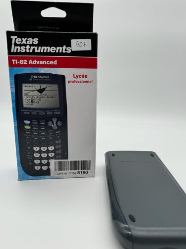 Texas Instruments TI-82 ADVANCED Grafikrechner (8-zeilig),  franzsische Sprache