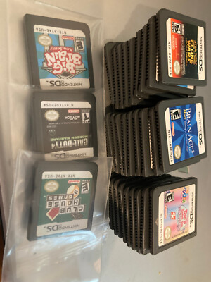 LOOSE Nintendo DS Games - CHOOSE YOUR GAME ! Volume Discounts QUICK Shipping!!!
