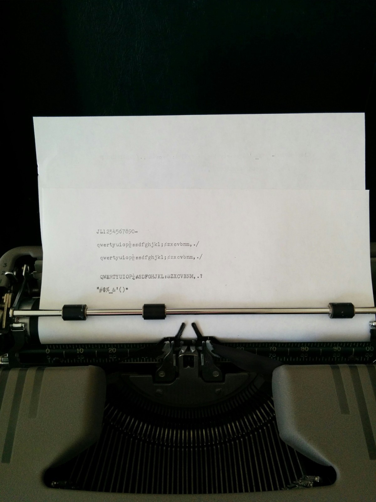 Vintage Smith-Corona Silent Portable Typewriter