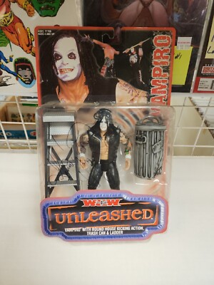 WCW Unleashed Vampiro フィギュア WCW Unleashed Vampiro フィギュア 2000 WCW Toy Biz Unleashed