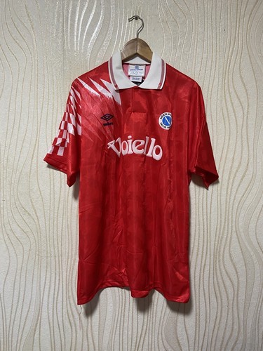 NAPOLI 1991 1992 THIRD FOOTBALL SHIRT SOCCER JERSEY UMBRO sz