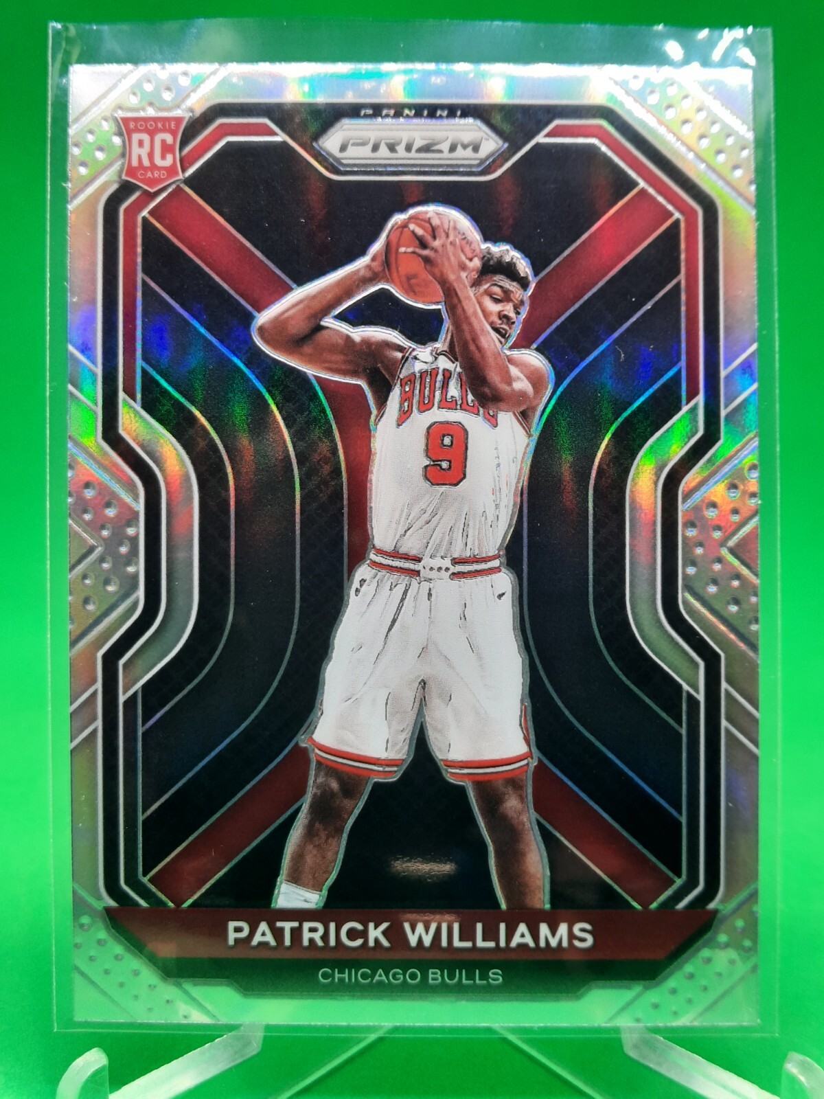 Patrick Williams 2020-21 Panini Prizm #288 Silver Prizm SP