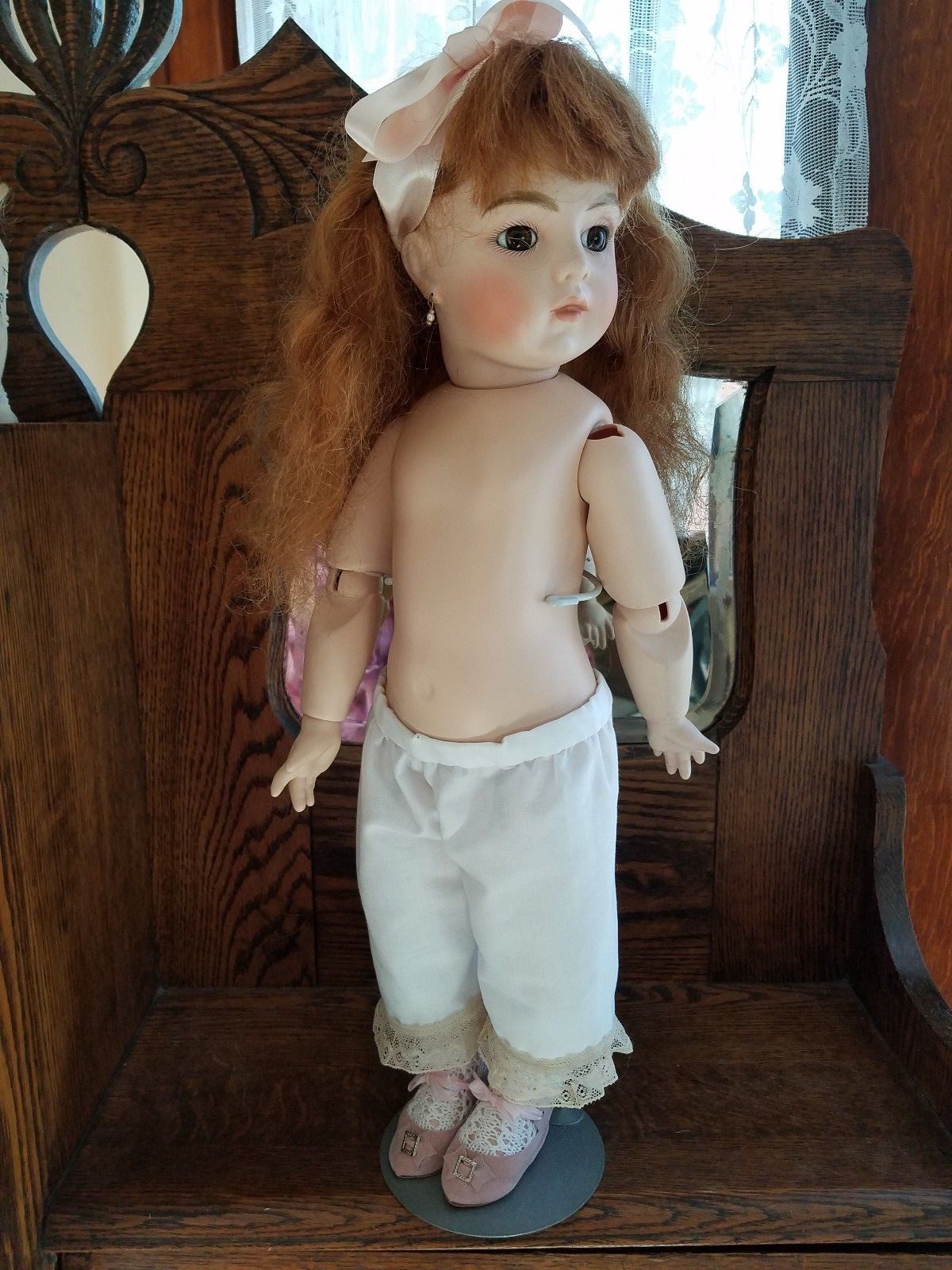 Bru Jne All Bisque - 20 Inch Reproduction Doll