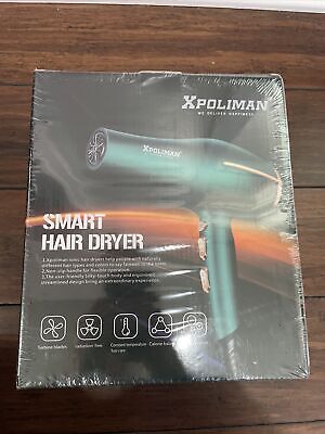 Pro Ionic Salon Hair Dryer,Xpoliman Hair Blow Dryer,Powerful
