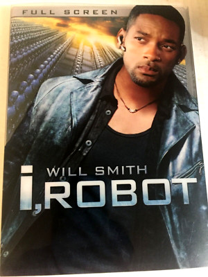 I Robot Will Smith Full Screen DVD Ships Free Same Day With Tracking