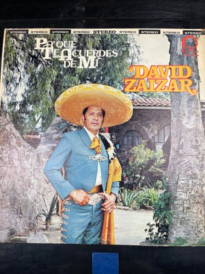  DAVID ZAIZAR -PA QUE TE ACUERDES DE MI- LP VINYL PEERLESS MEXICO RARE VG