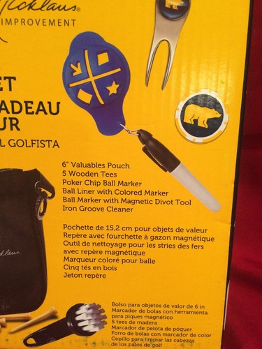 Jack Nicklaus Golf Gift Set Ensemble New With Box