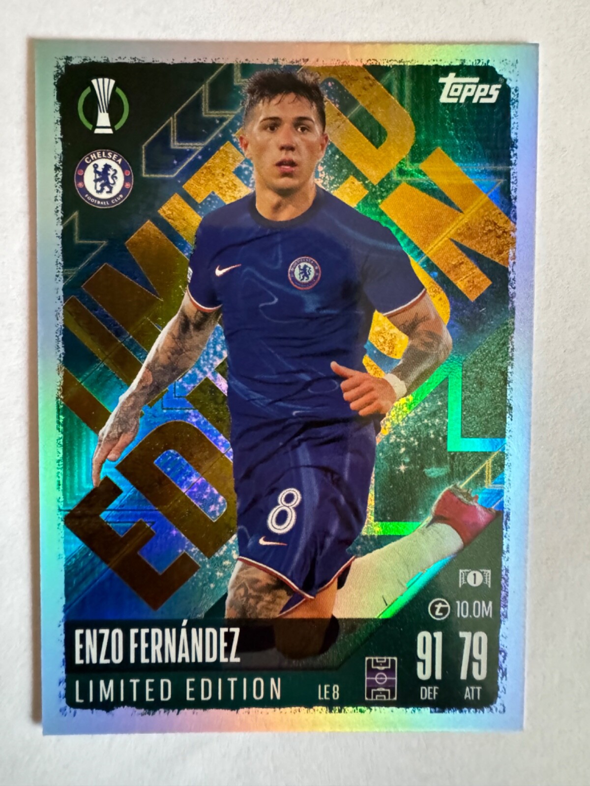 Topps Match Attax Limited Edition #8 Enzo Fernandez | eBay