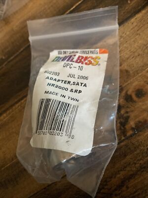 Devilbiss Dpc-10 Gravity Spray Gun Adapter For Sata