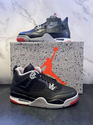 Air Jordan 4 'Bred Reimagined' GS FQ8213-006, Size 6.5Y Air Jordan 4 'Bred Reimagined' GS FQ8213-006, Size 6.5Y
