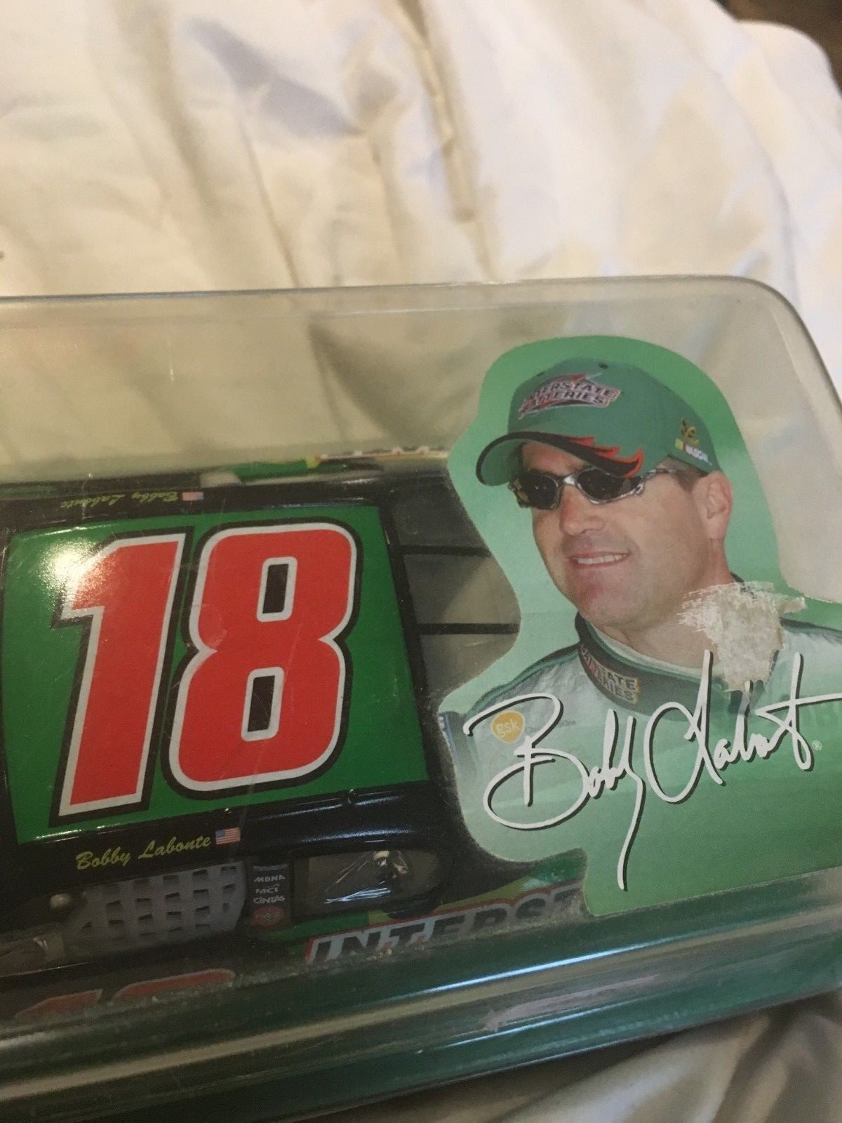 Die Cast Race Car - Bobby LaBonte #18 - Winner's Circle - NASCAR - NIB