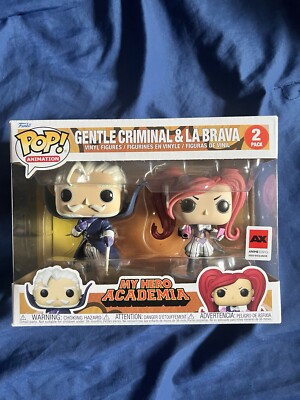 FUNKO POP Gentle Criminal & La Brava (Anime Expo (AX) Exclusive)  2-Pack MHA
