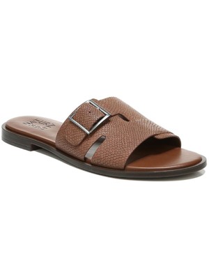 

NATURALIZER Женские коричневые нескользящие кожаные шлепанцы Faryn Slip On, Коричневый, H5155L1