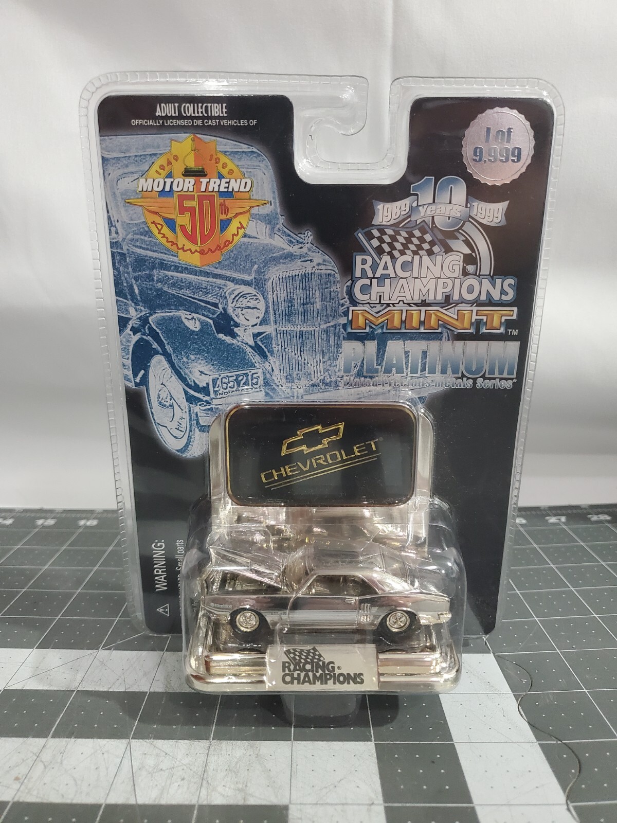 Racing Champions Mint Platinum Motor Trend 50th Anniversary
