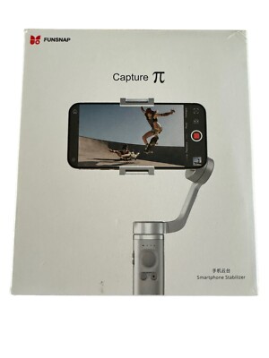 Funsnap Capture Smartphone Stabilizer. 3 Axis Gimbal for iPhone Vlog