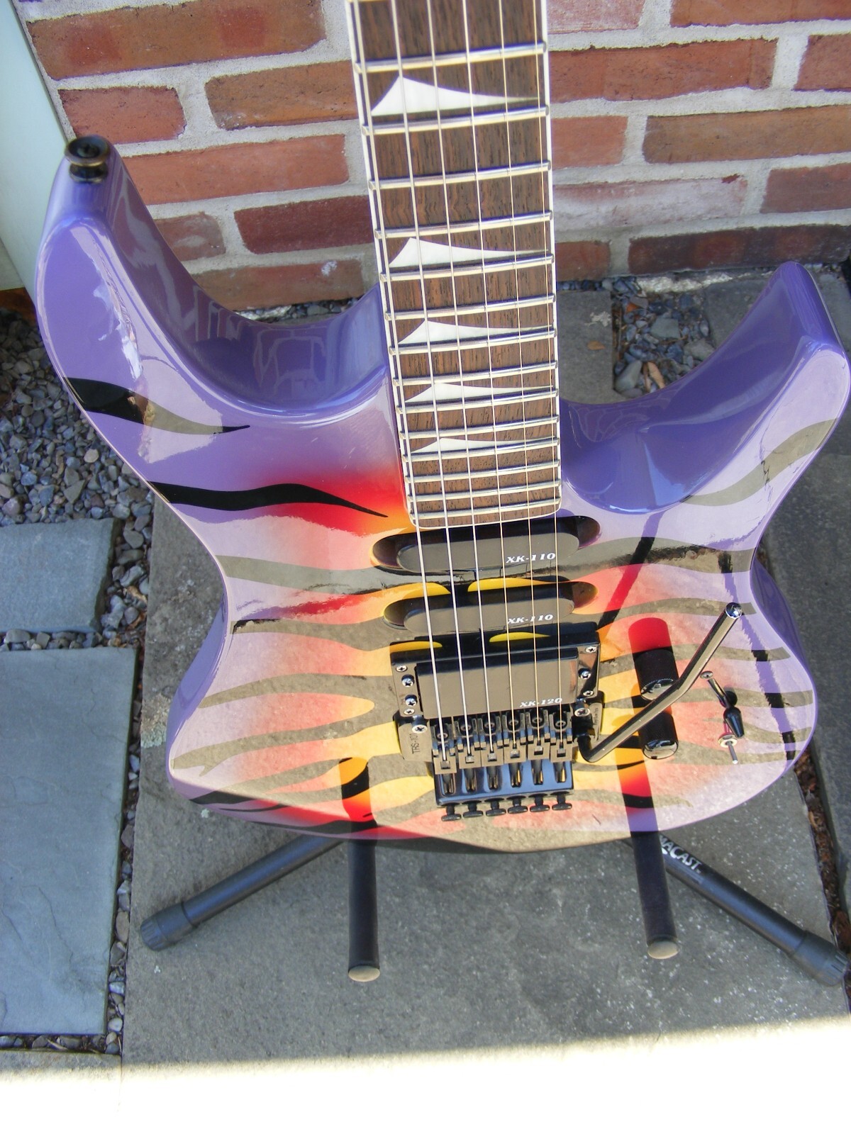Kaman GTX 33 Electric Guitar, 1980's Rare Tiger