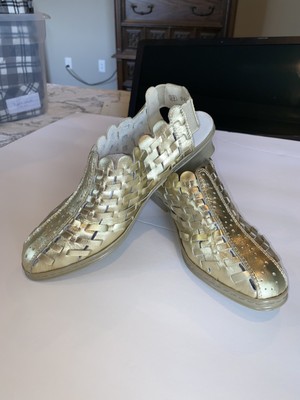 Rieker Antistress Gold Sandals New Without Box