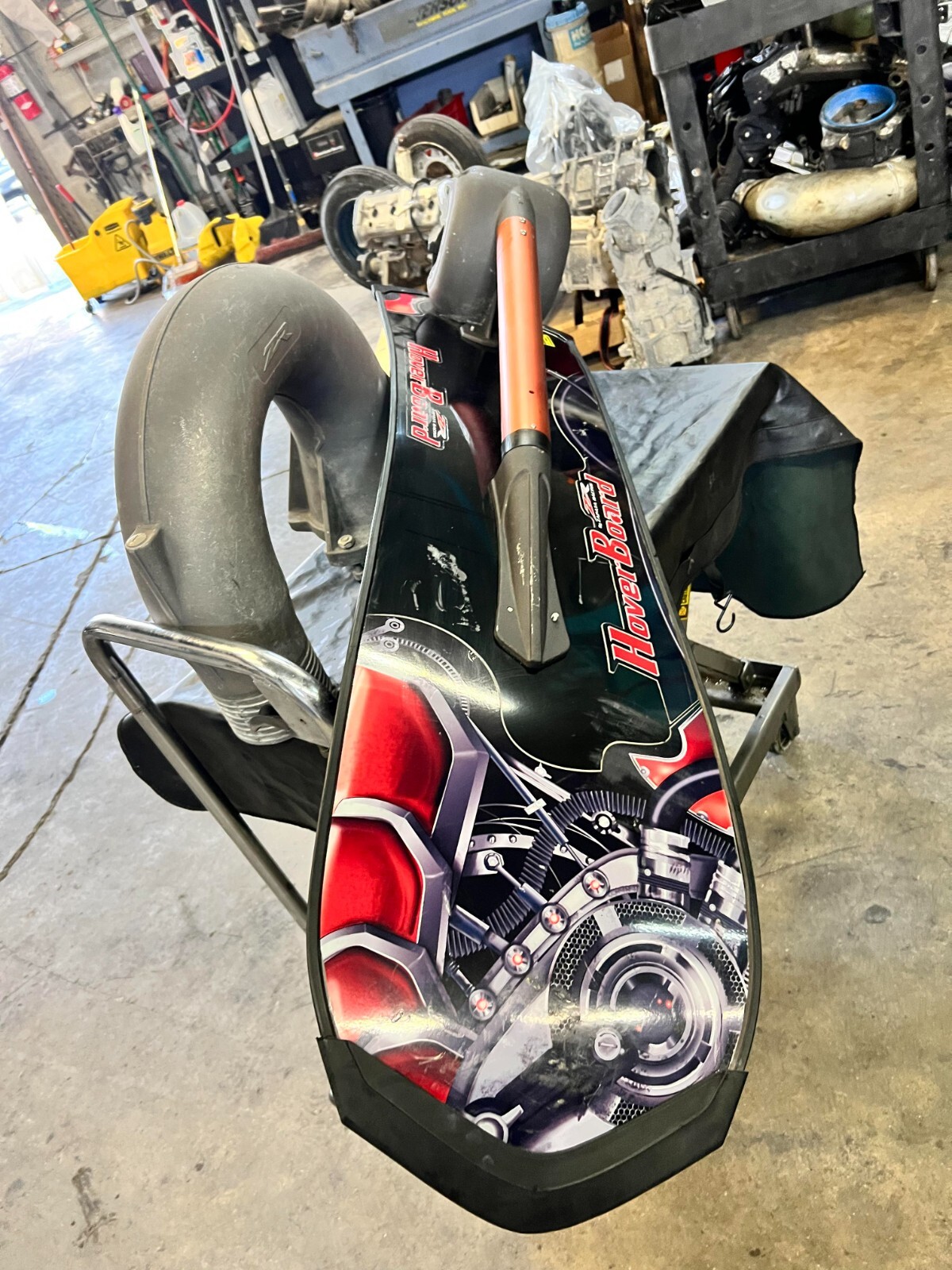 Zapata Racing Waterboard Deck with U-pipe which attaches to PWC,Fresh Water used
