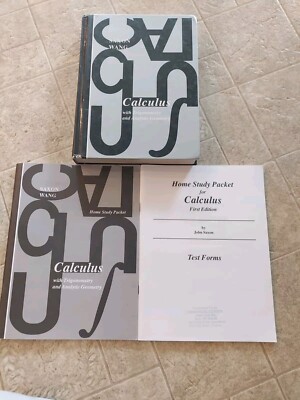 Saxon Math CALCULUS Trigonometry Analytic Geometry Text Tests  Answers  SET