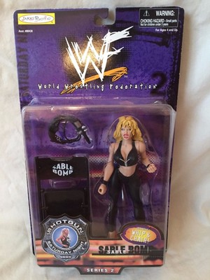 Jakks Pacific WWF Shotgun Saturday Night SERIES 2 SABLE Figure MOC Sealed WWE